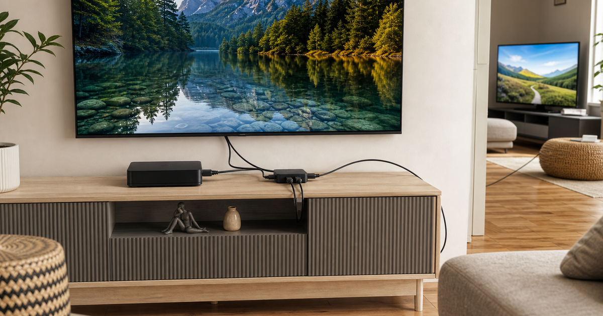 Comment brancher 2 TV sur un seul décodeur sans abonnement ?