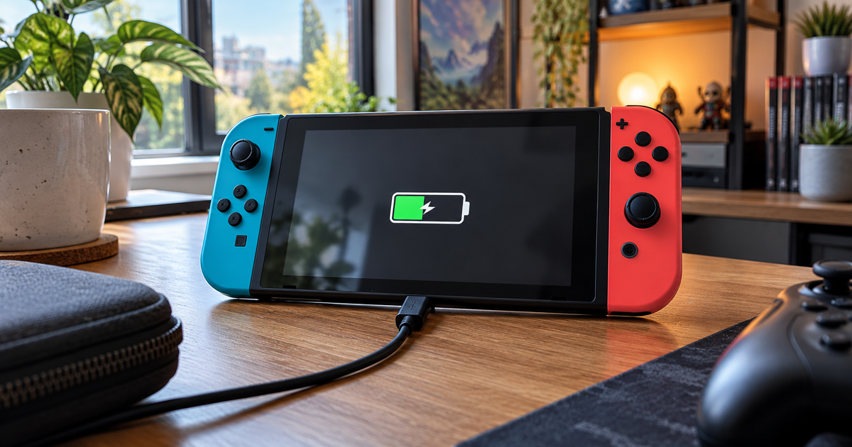 Comment savoir si votre Nintendo Switch charge vraiment ?